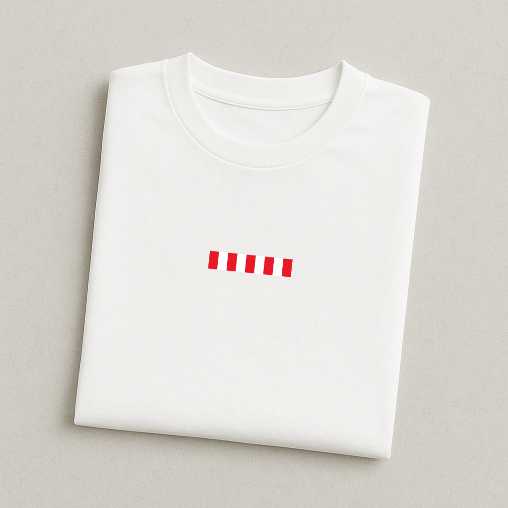 Red and White Colours - Sunderland T-Shirt