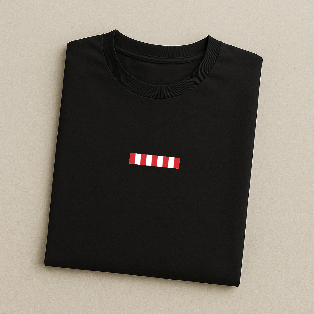 Red & White Colours T-Shirt