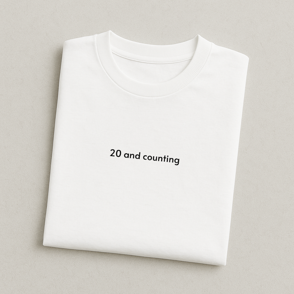 20 and counting T-Shirt