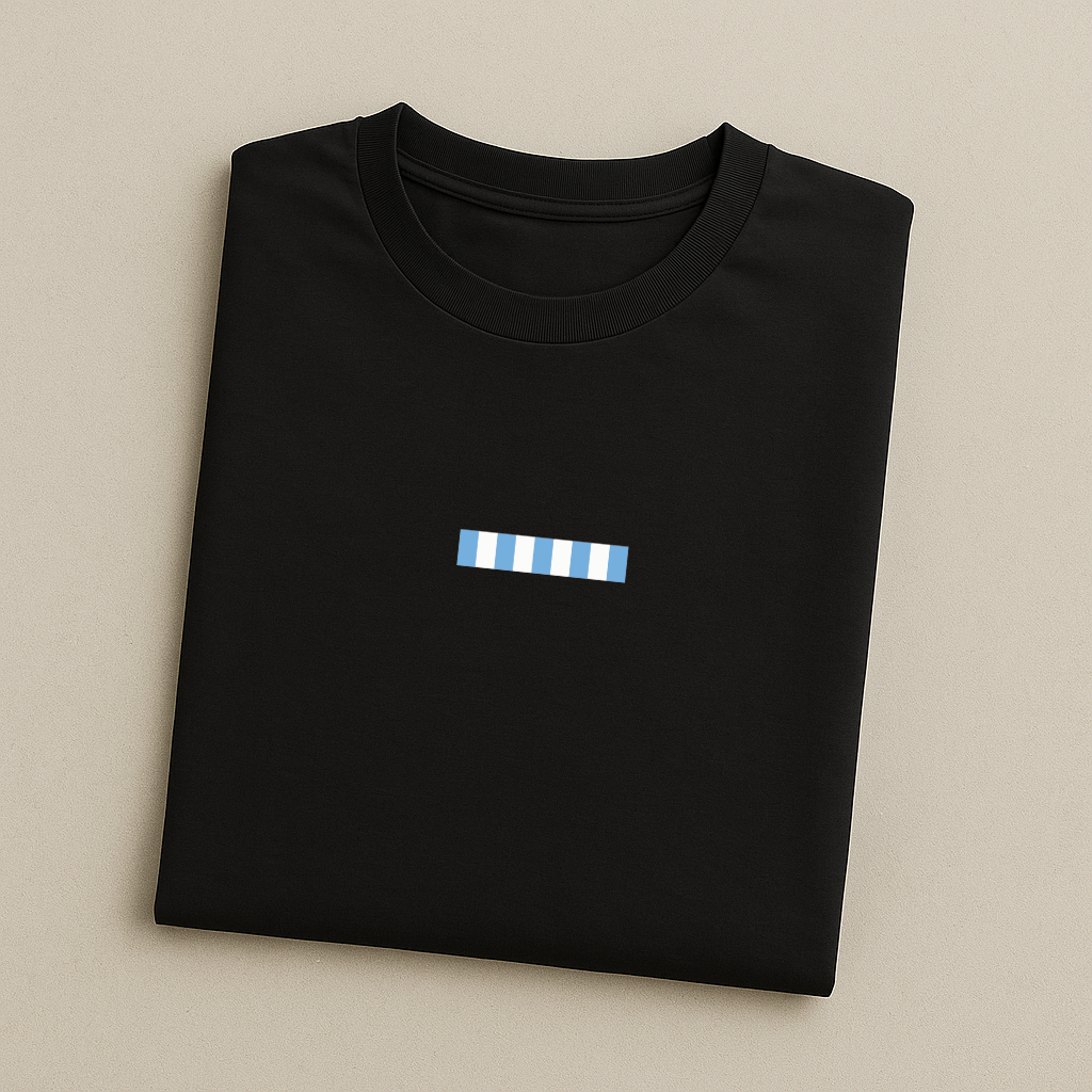 Sky Blue and White Colours - Man City T-Shirt