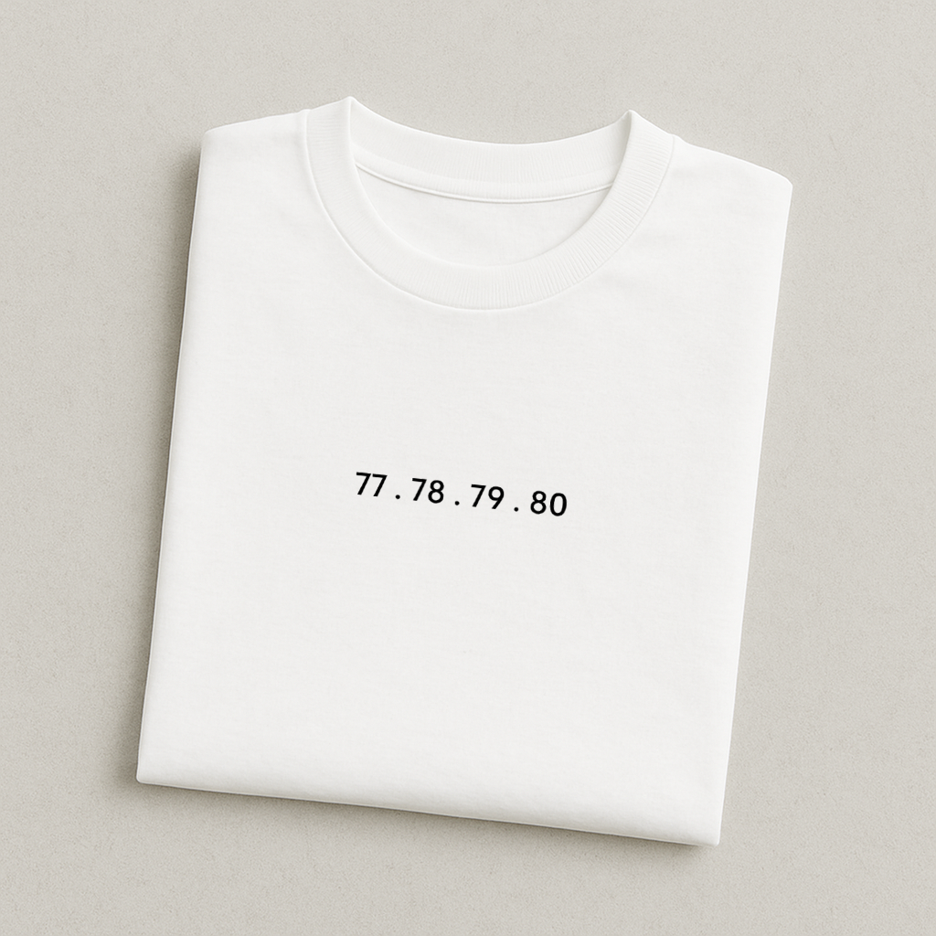 77 . 78 . 79 . 80 T-Shirt