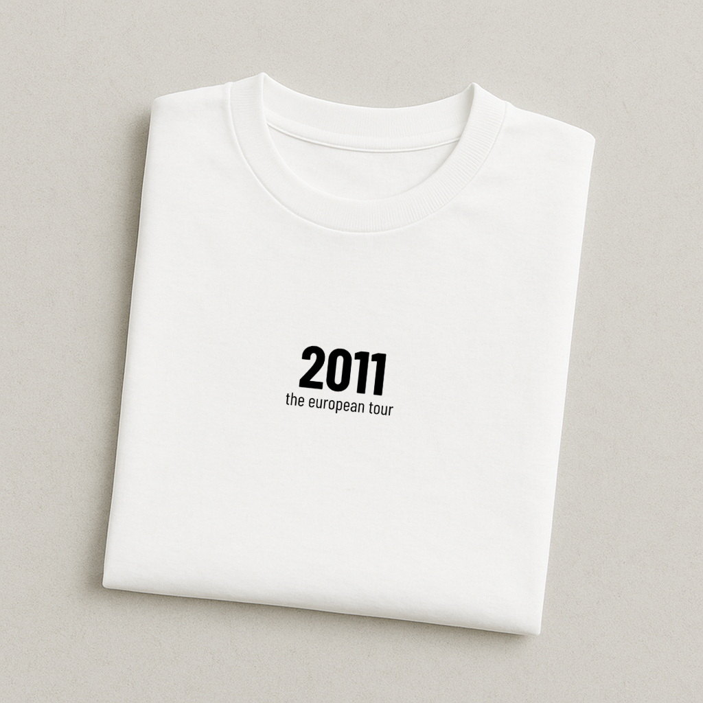 2011 the european tour - Stoke T-Shirt