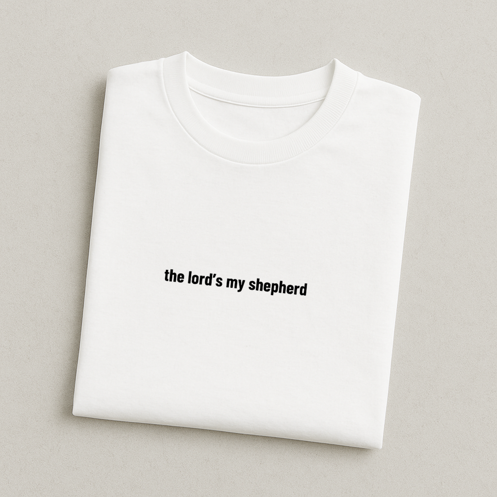 the lord's my shepherd - West Brom T-Shirt