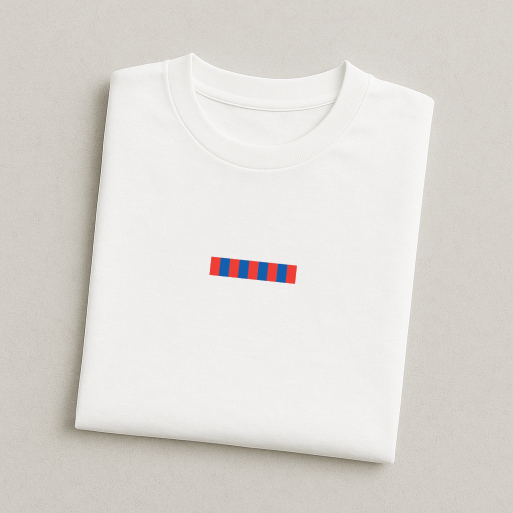 Red and Blue Colours - Crystal Palace T-Shirt