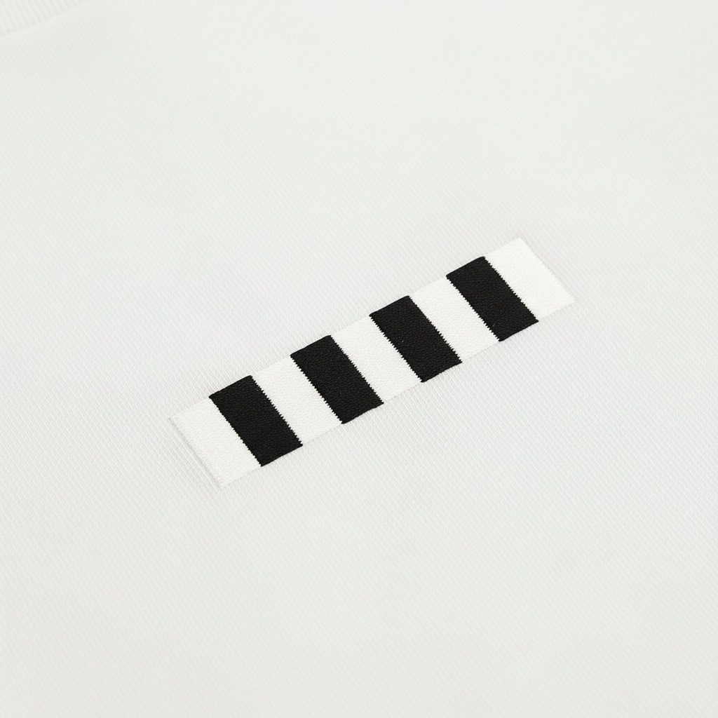 White and Black Colours - Fulham T-Shirt