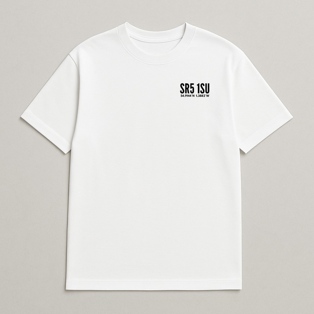 Stadium of Light Postcode Coordinates - Sunderland T-Shirt