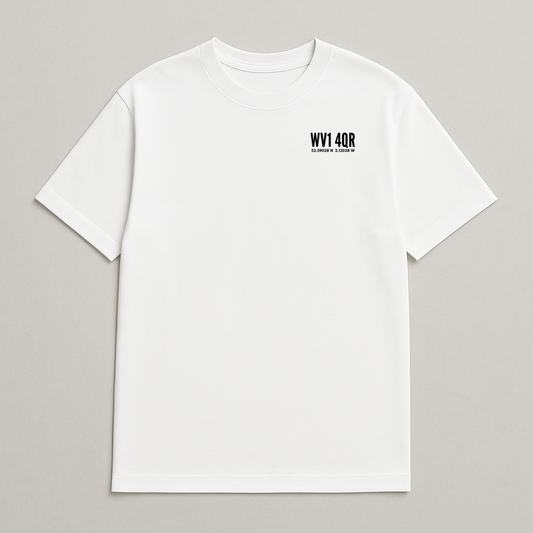 Molineux Postcode Coordinates - Wolves T-Shirt