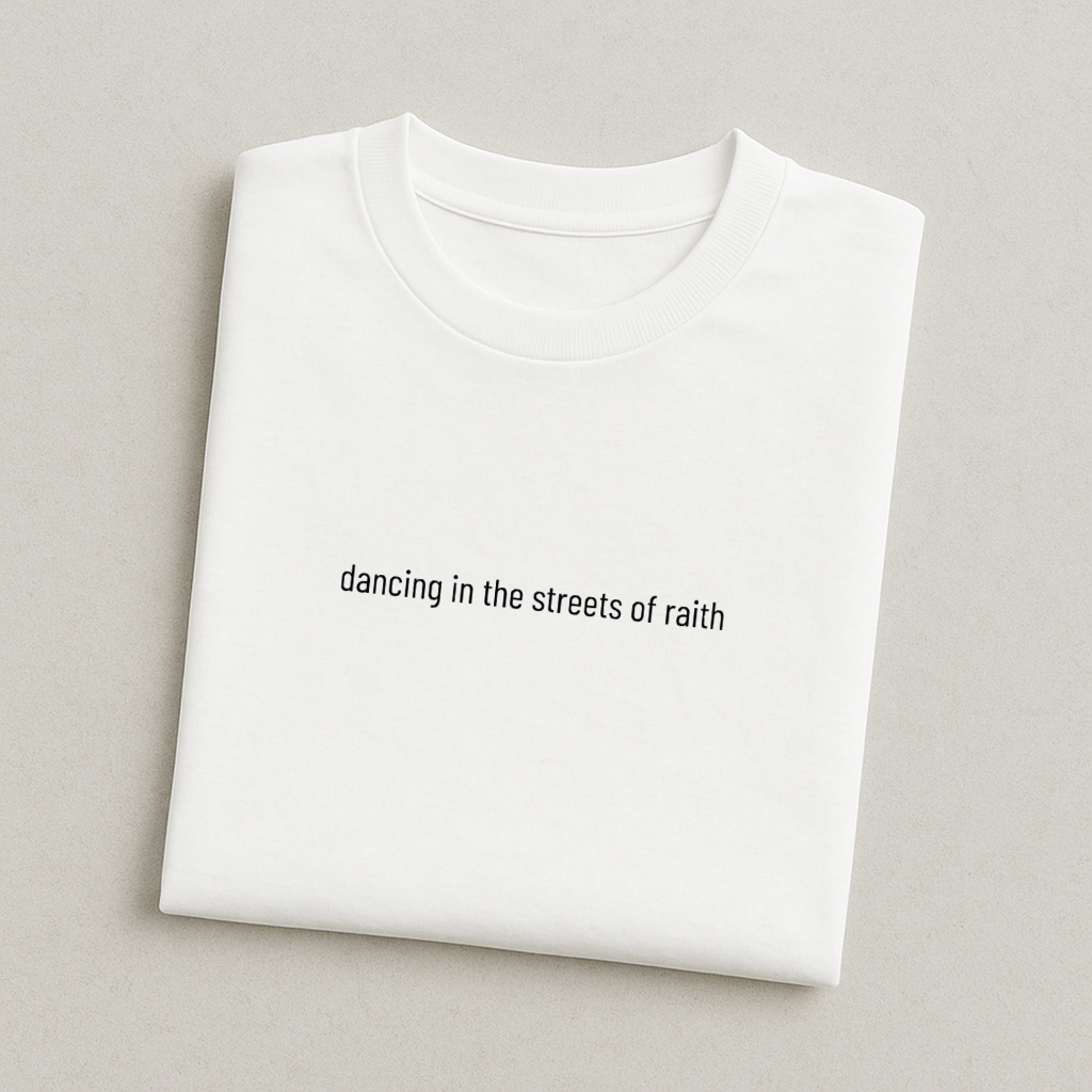 dancing in the streets of raith - Raith Rovers T-Shirt