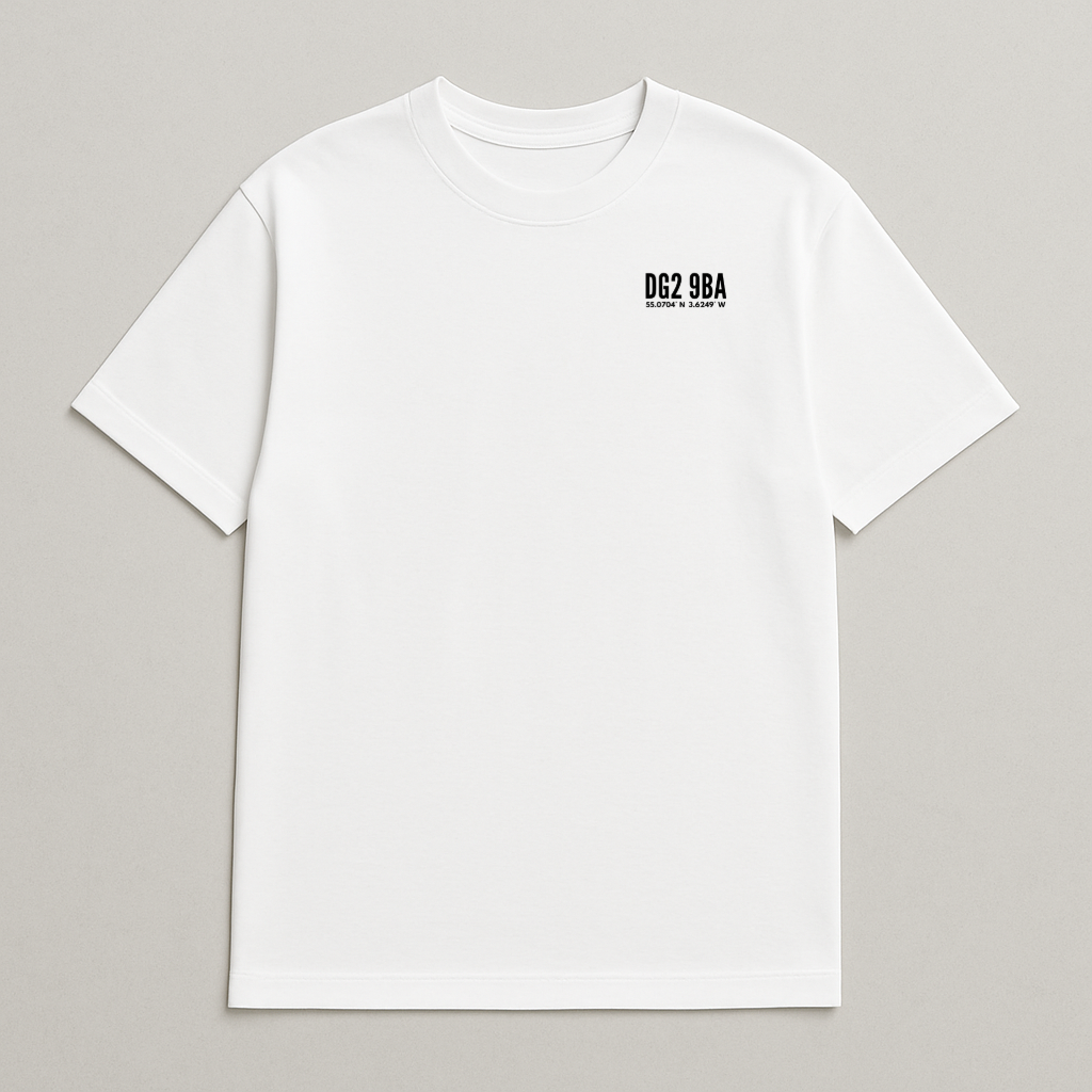 Palmerstone Postcode Coordinates - QOTS T-Shirt