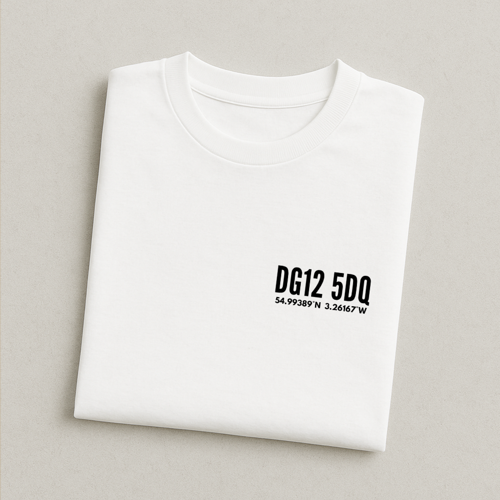 Galabank Postcode Coordinates - Annan T-Shirt
