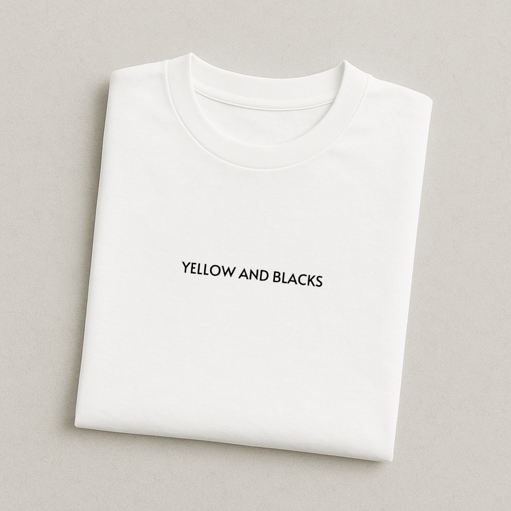 YELLOW AND BLACKS - Burton Albion T-Shirt