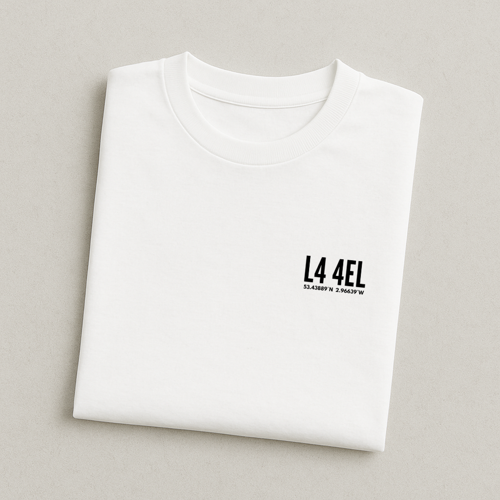 Goodison Park Postcode Coordinates - Everton T-Shirt