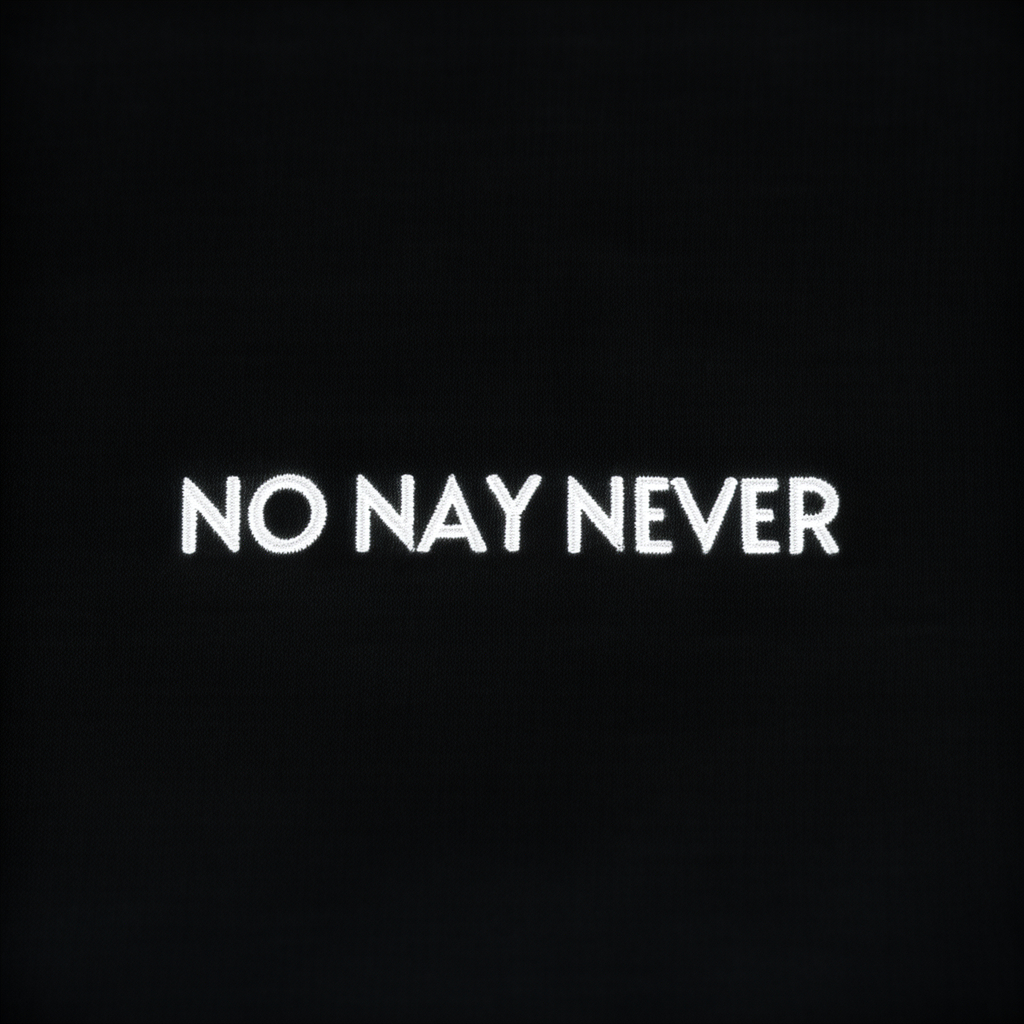 NO NAY NEVER - Burnley T-Shirt